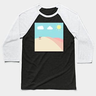 Desert pastel color Baseball T-Shirt